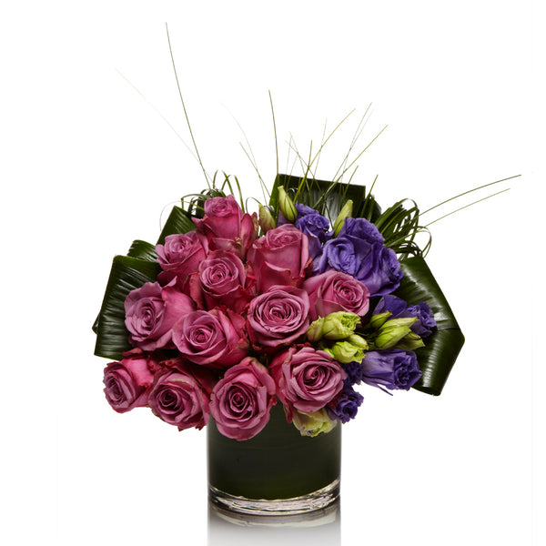 Perfect Plum by H.Bloom is a lovely and unique rose floral arrangement.