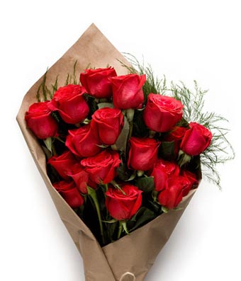 18 Stems Red Rose Bundle - H.Bloom