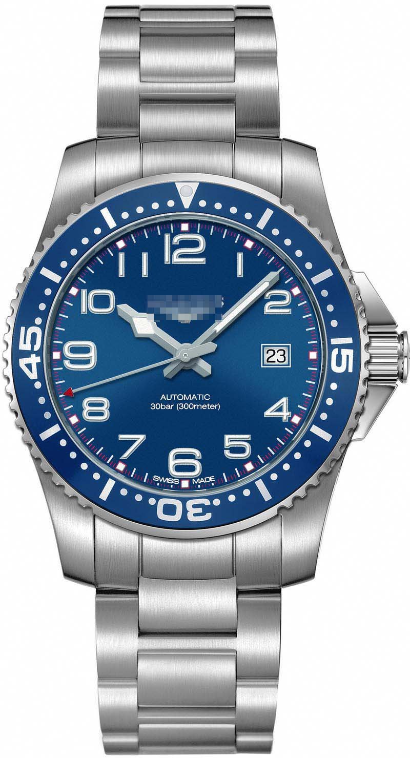 Custom Blue Watch Dial L3.694.4.03.6