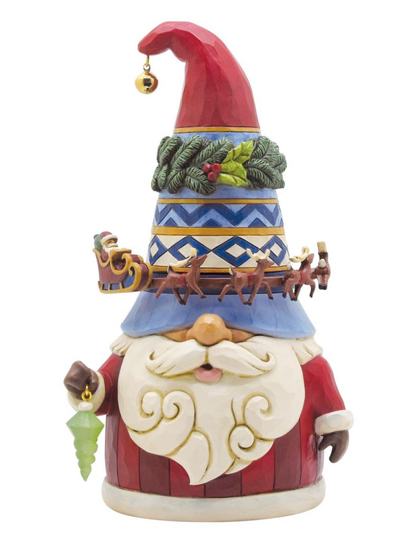 NEW Gnome Rotating Sleigh Around by Jim Shore **PREORDER ITEM**