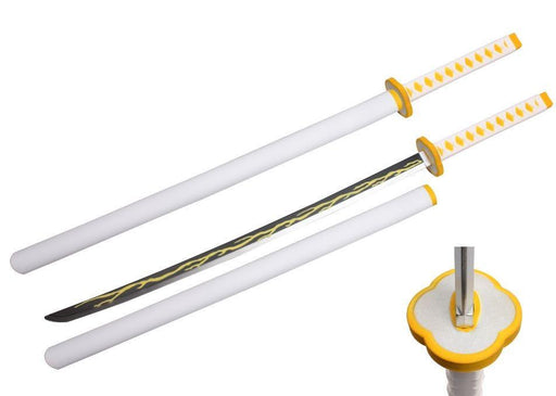Demon Slayer Tanjiro Wooden Cosplay Swords with Scabbard — Anime House