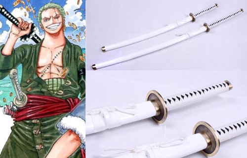 Roronoa Zoro's Meitou; Wado Ichimonji Katana (Zoro Sword Wado Ichimonji), Fire and Steel