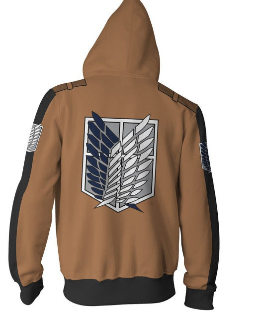 attack on titan wings of freedom hoodie