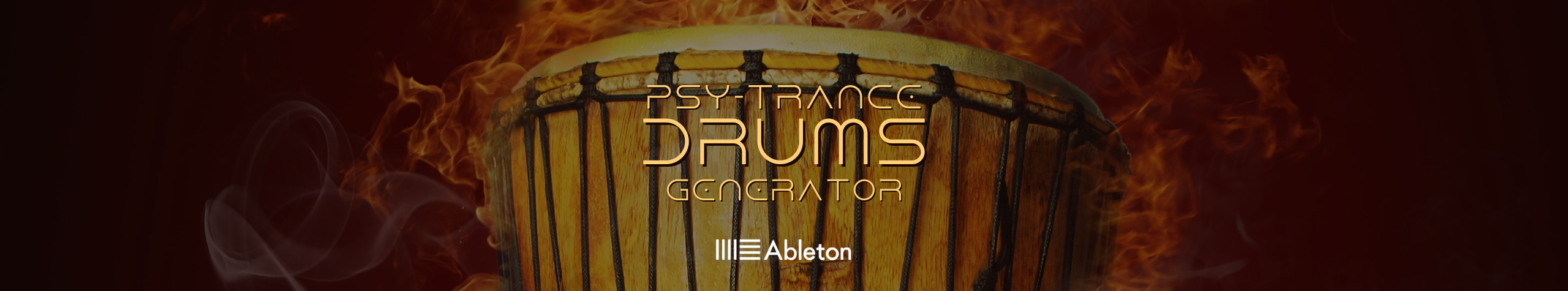 Psy-Trance Drums Generator (HP Flyer)