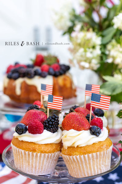 4th of July Red White and Blue Desserts_photo Riles & Bash