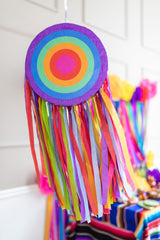 Riles & Bash_Fiesta Piñata with Colorful Streamers