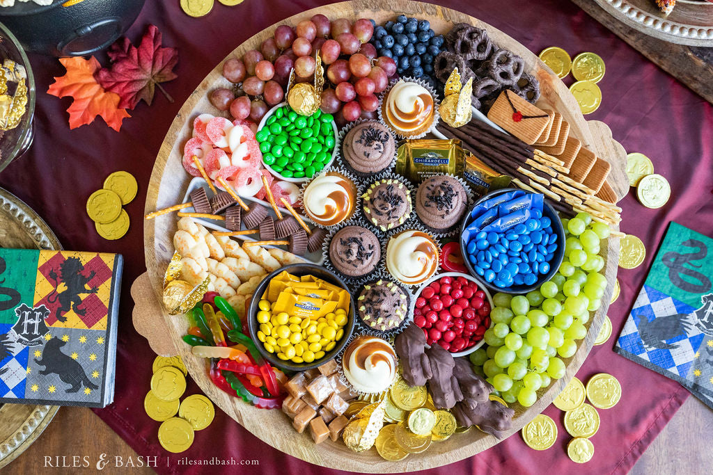 Riles & Bash_Harry Potter Halloween_Harry Potter Charcuterie Board