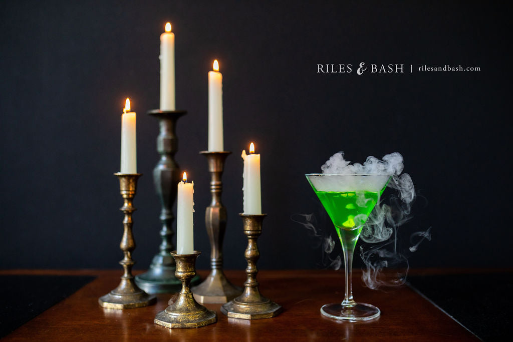 Riles & Bash_How to Make Spooky Cocktails using Dry Ice