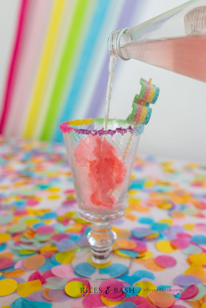 Riles & Bash_How to Make a Super Easy Cotton Candy Mocktail