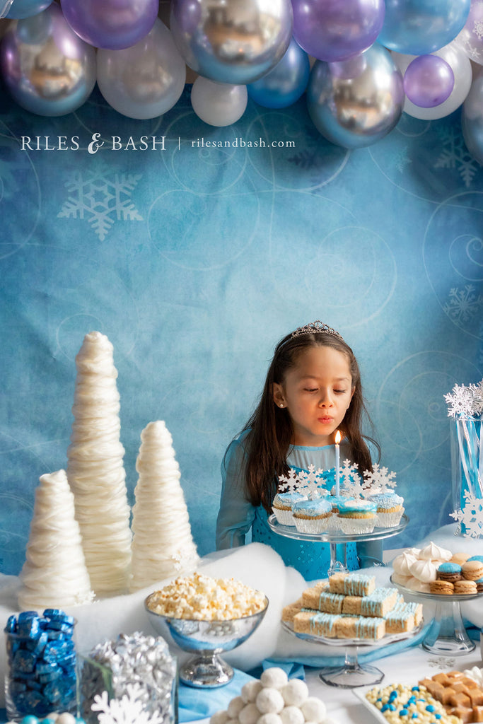 Riles & Bash_Snowy Tree DIY_Inspired by Frozen_Winter crafts