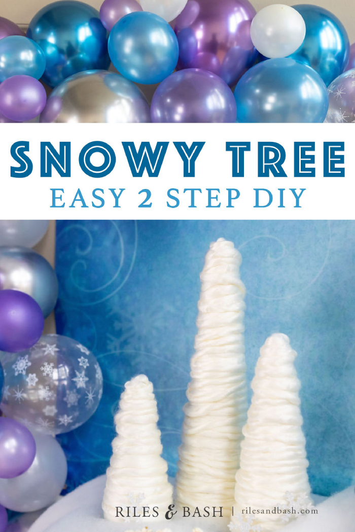 Riles & Bash_Create this Gorgeous Snowy Tree DIY in 2 Easy Steps_Inspired by Frozen