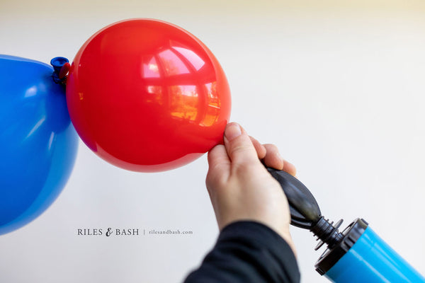 Riles & Bash_online party supplies_red white and blue balloons_link balloons_4th of July balloons