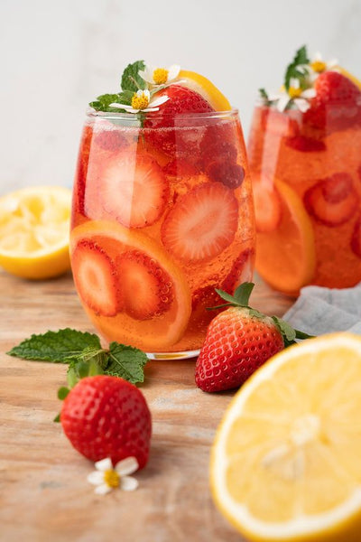 Strawberry Lemon Tea_photo xoxo bella