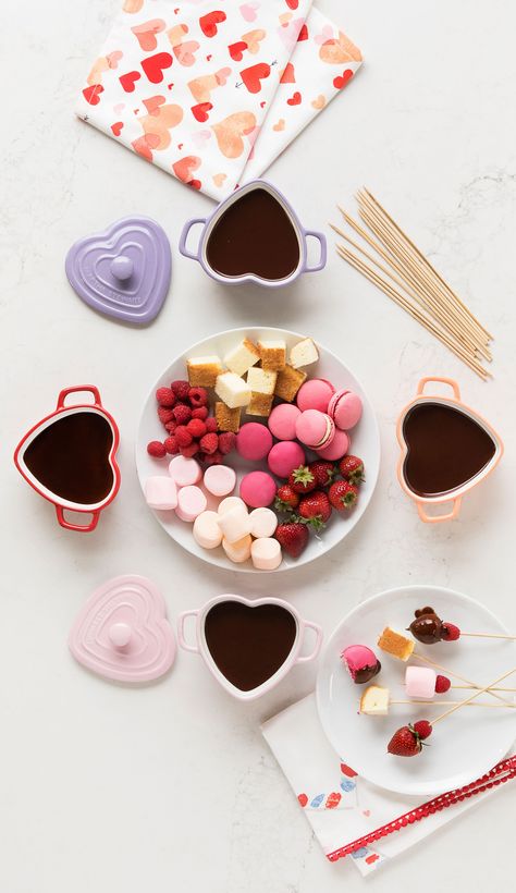 Valentine's Day Chocolate Fondue_photo Martha Stewart