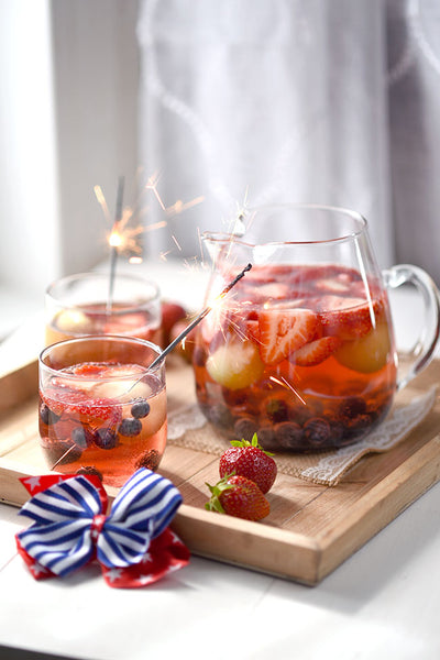 4th of July Red White and Blue Sangria_photo Mighty Mrs._How to Throw the Best 4th of July Backyard Party_Riles & Bash