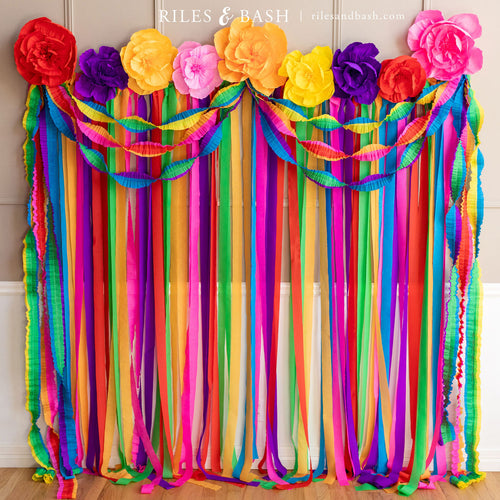 How to Decorate with Crepe Paper Streamers – Pretty Little Party Shop