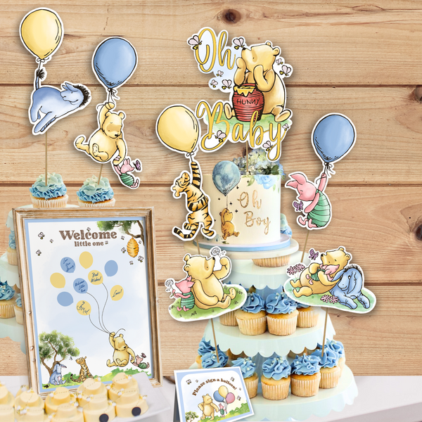 Winnie The Pooh Baby Shower Decorations