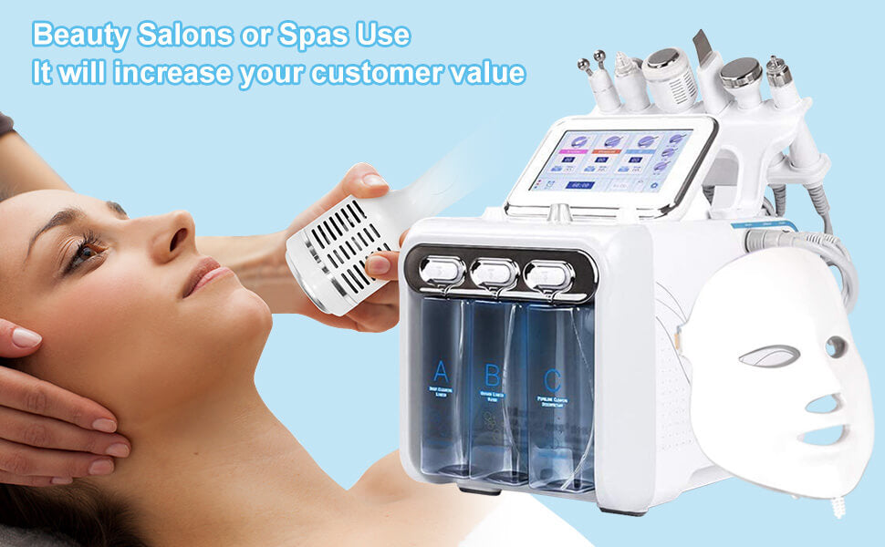 7 in 1 Hydro Microdermabrasion Water Deep Peeling Machine D10