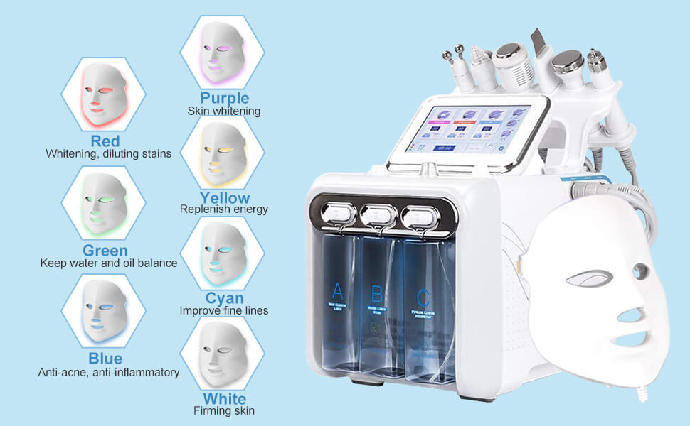 7 in 1 Hydro Microdermabrasion Water Deep Peeling Machine D6