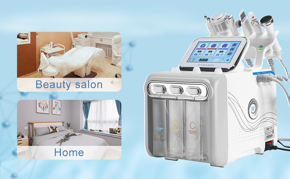 7 in 1 Hydro Microdermabrasion Water Deep Peeling Machine D9