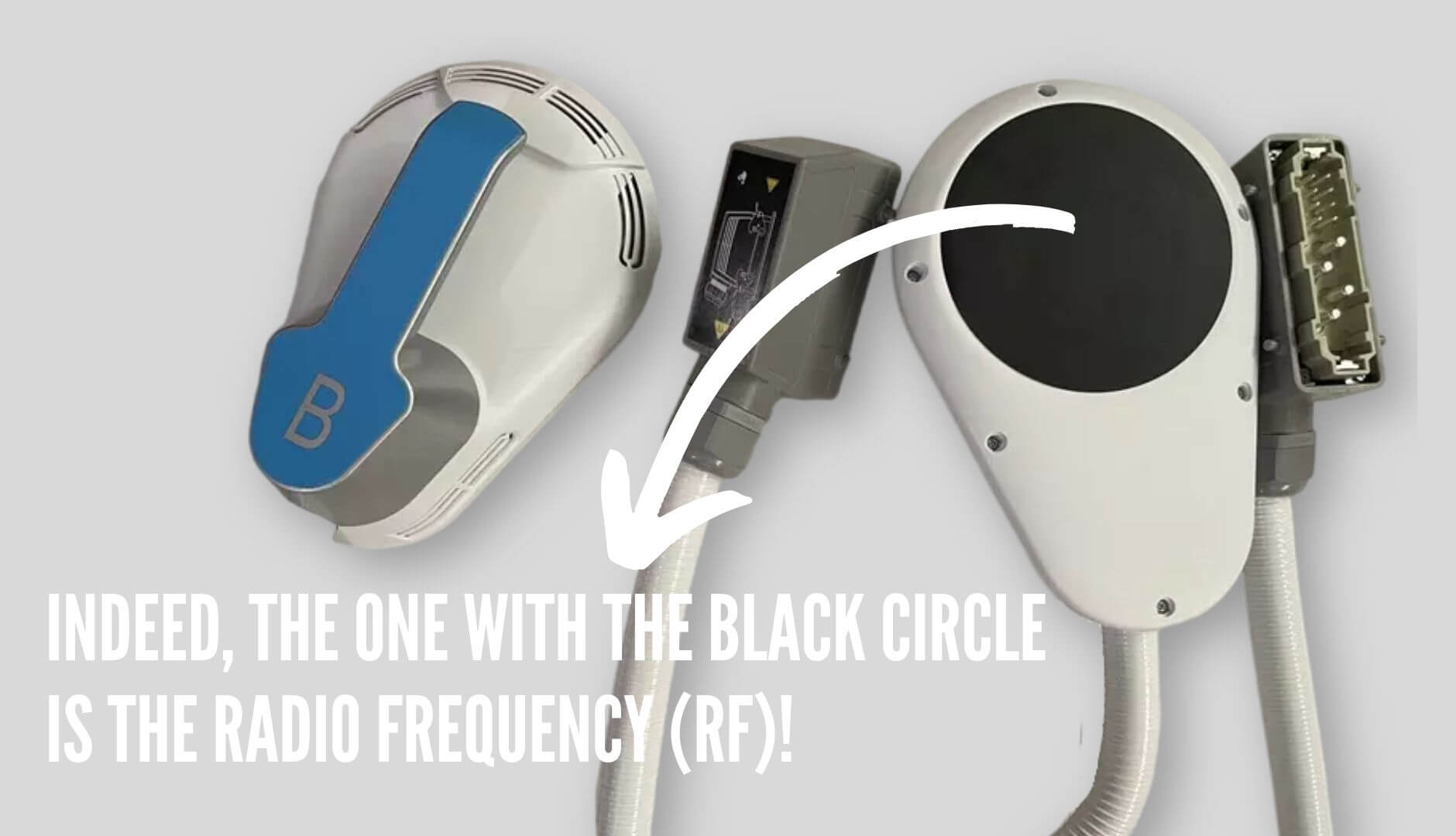 black circle combined with radiofrequency