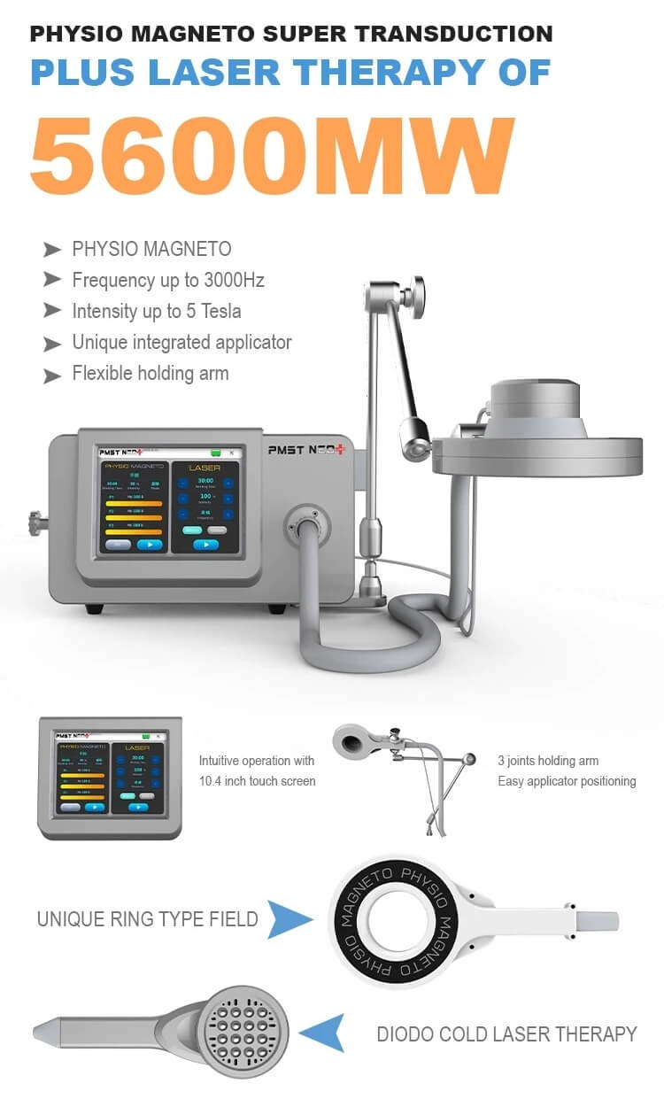 Dispositivo de magnetoterapia mejora la potencia de 5600 mw