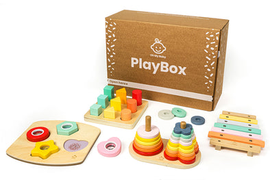 Jouets éducatifs bébé 9 mois, 10 mois, Play Box