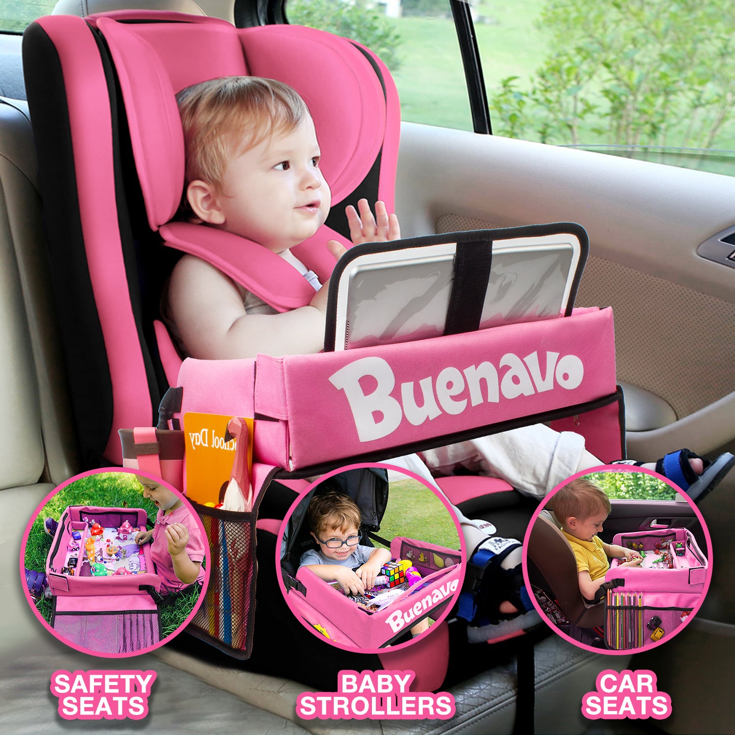 pink car for toddlers