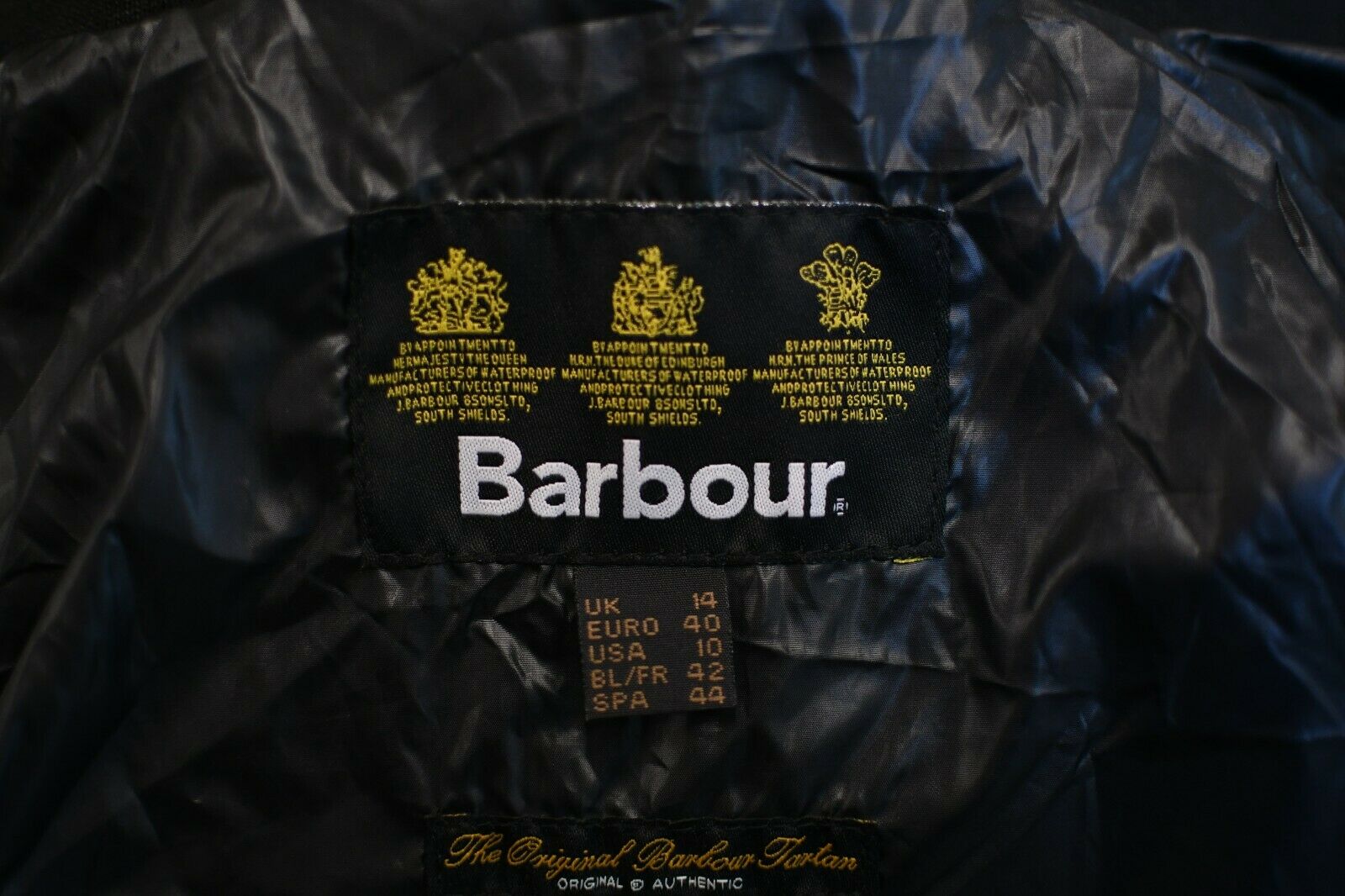 barbour kelsall black