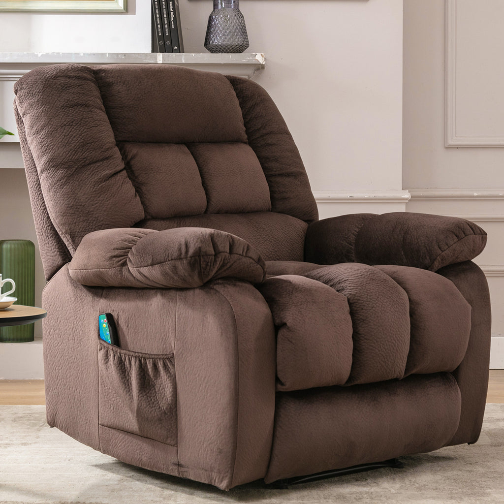 amoah manual recliner with massage