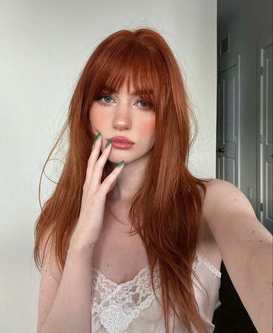 red hair dye trend TikTok aesthetic beauty trend recommendations