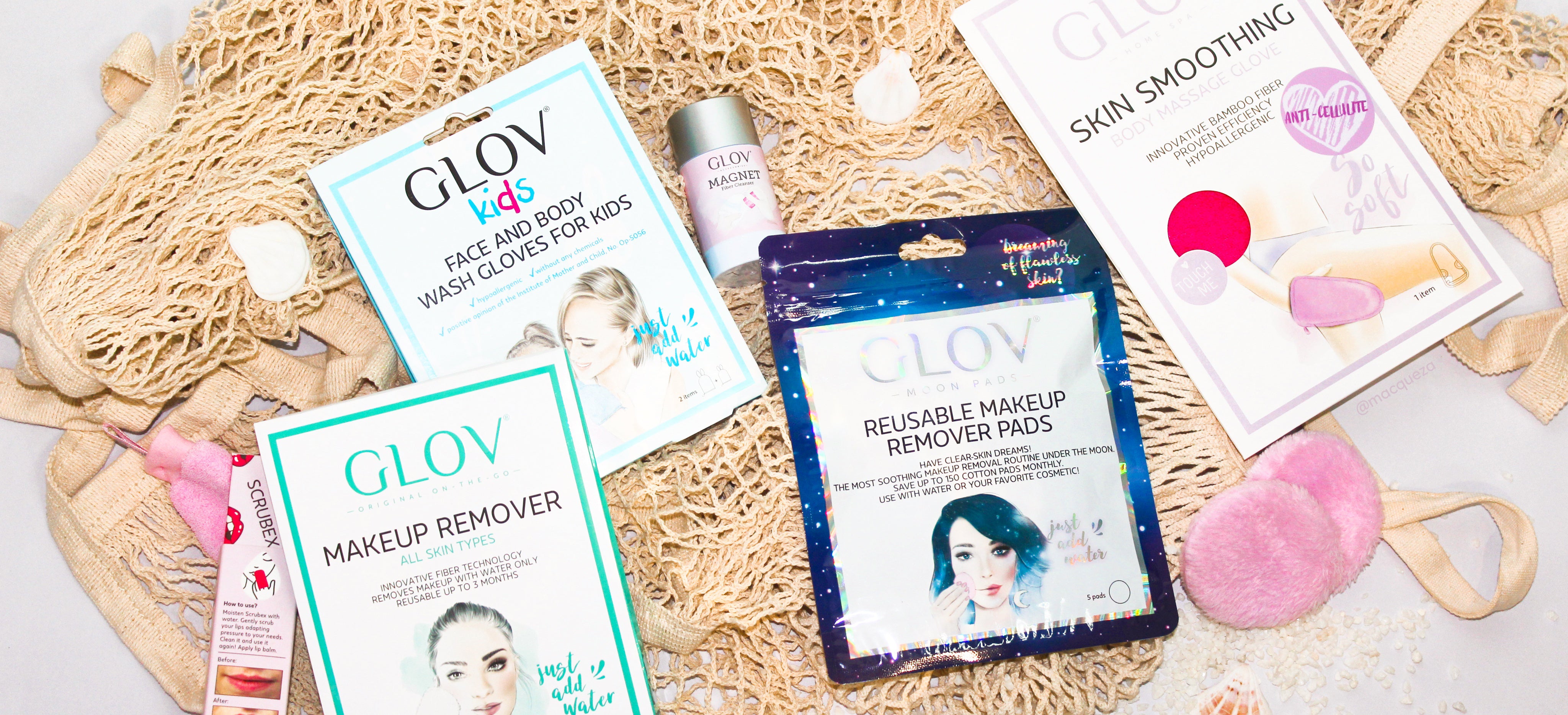 Glov is a European-based vegan and sustainable cosmetic brand designed to meet the needs of the modern world today, and has been internationally recognised for their groundbreaking patented product formula 