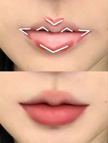 Viral douyin makeup style recommended tips for achieving daily makeup routine, how to achieve douyin lips tutorial hack beautiful innocent cute lump lips