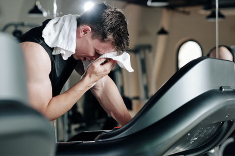 Getting Sweaty At The Gym