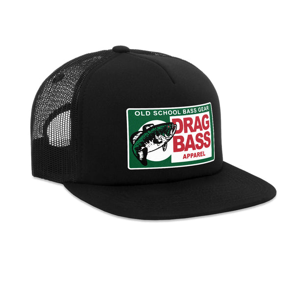 Drag Big Chief Black Flatbill Snapback Trucker Hat