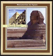 Guinea - Bissau 2003 Monuments                    of Egypt #2 perf s/sheet containing 1 value MNH Mi                    BL396