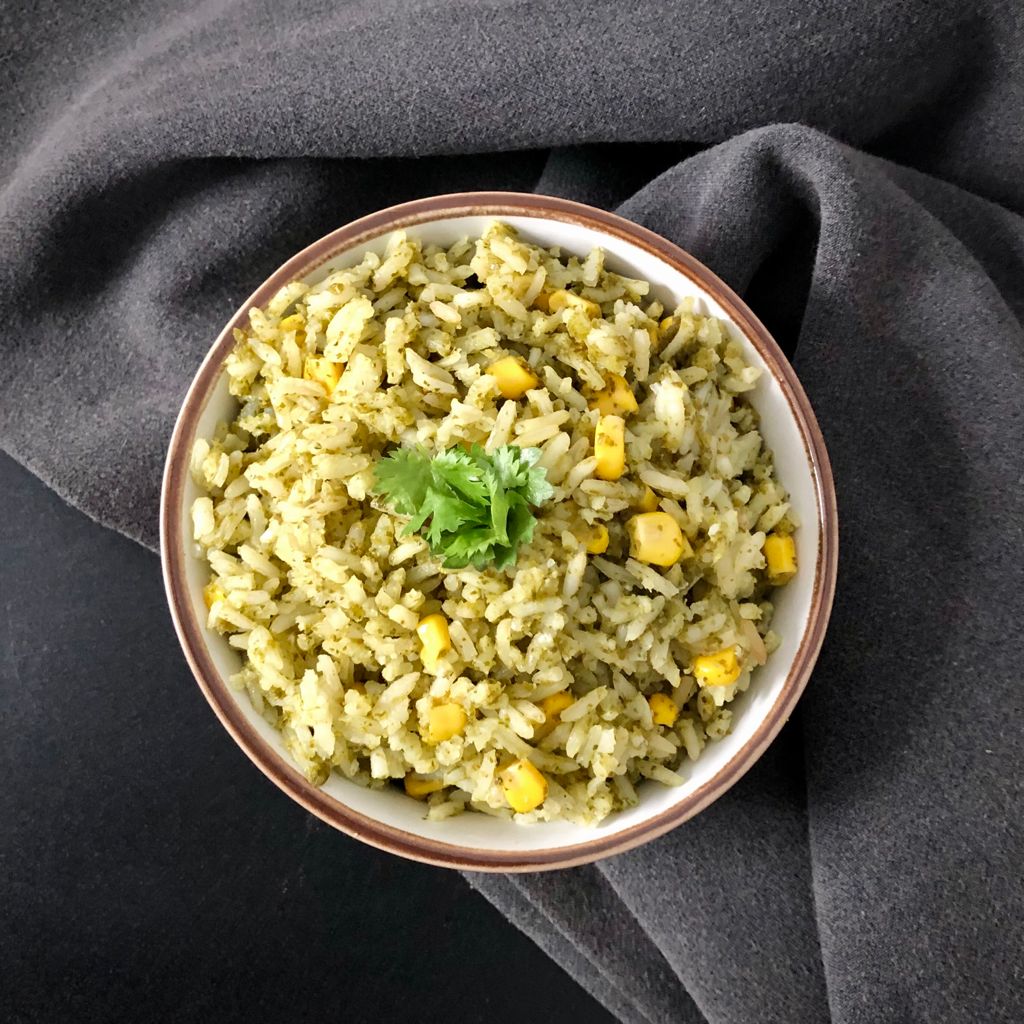 Receta de arroz poblano