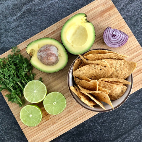 Receta tradicional de guacamole