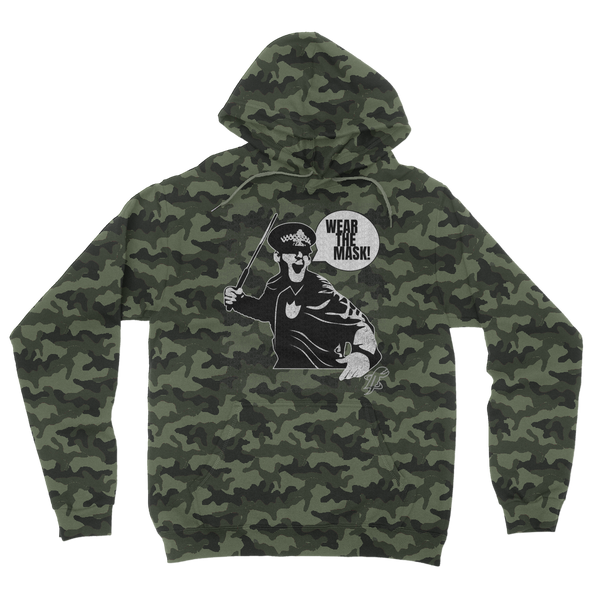 Wear the Mask Camouflage Adult Hoodie