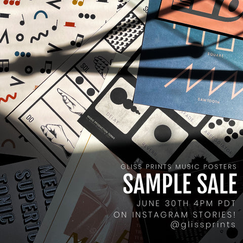 Gliss Prints Sample Sale