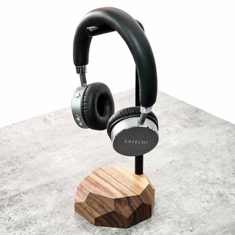 Personalized Wooden Headphone Stand