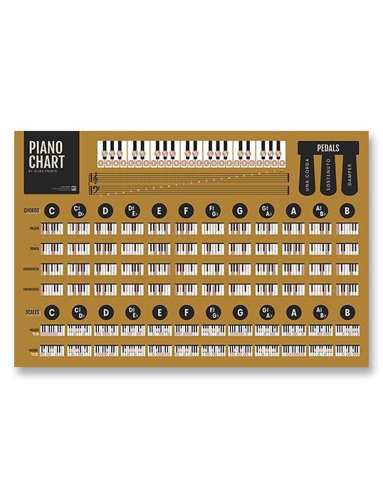 Piano Music Theory Posters, Set of 12 Music Educational Wall Art, Music  Room Decor, Circle of Fifths, Note Rest Values, Tempo, Piano Chords 