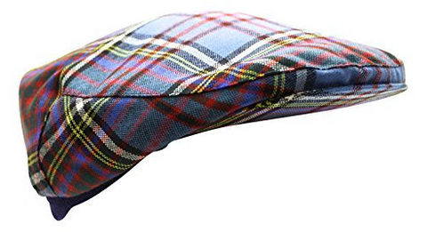 Authentic Anderson Tartan Golf Cap - Made In Scotland