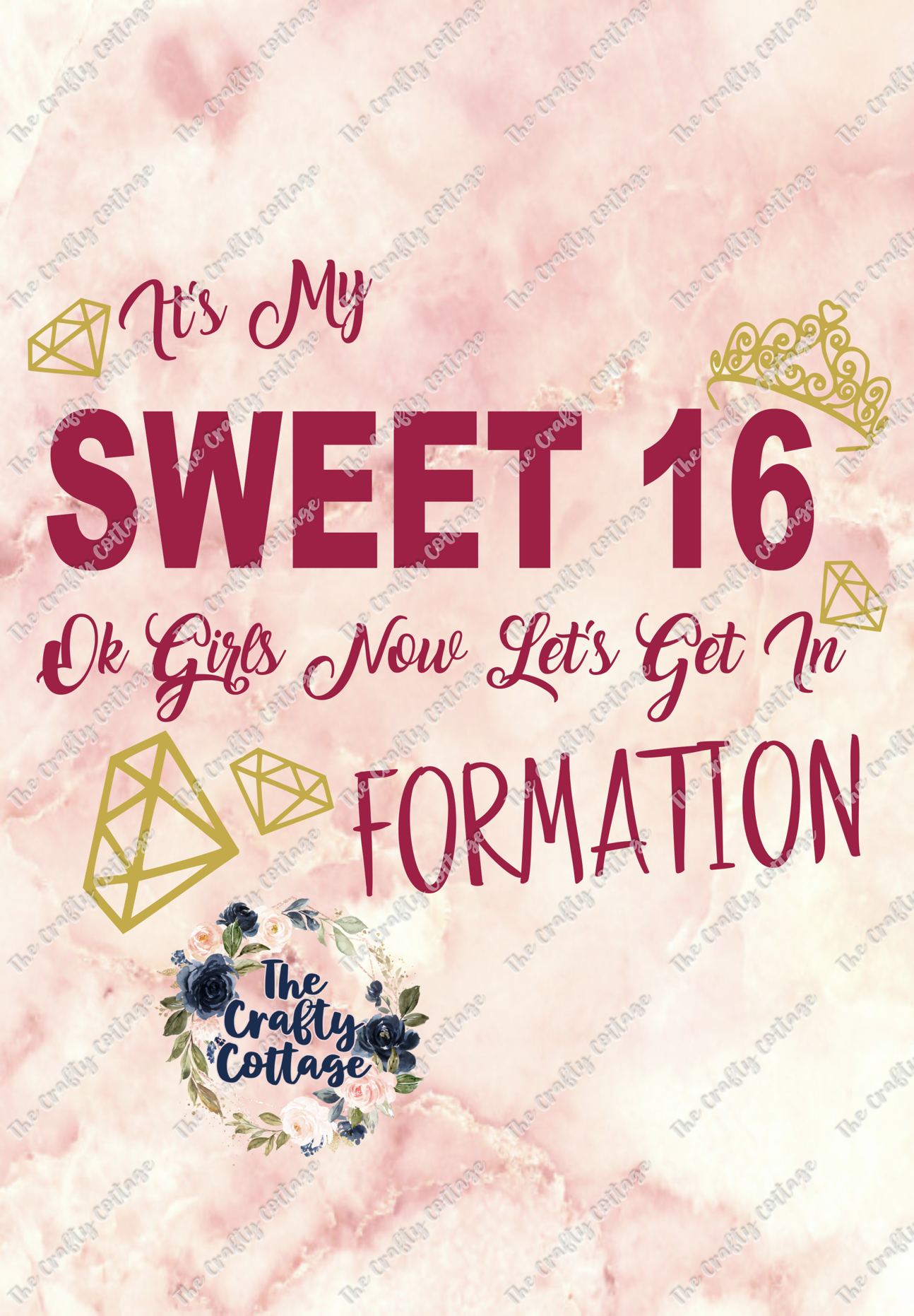 Free Free 226 Happy Sweet 16 Birthday Svg SVG PNG EPS DXF File