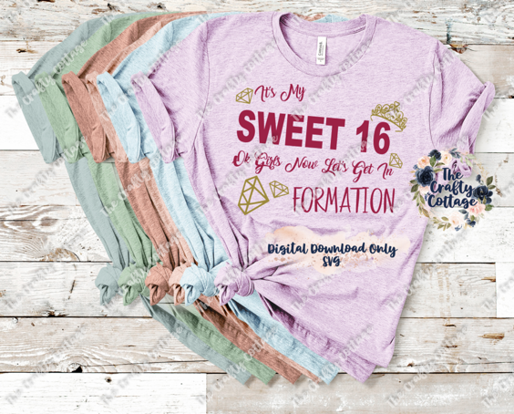 Free Free 131 Sweet 16 Birthday Svg SVG PNG EPS DXF File