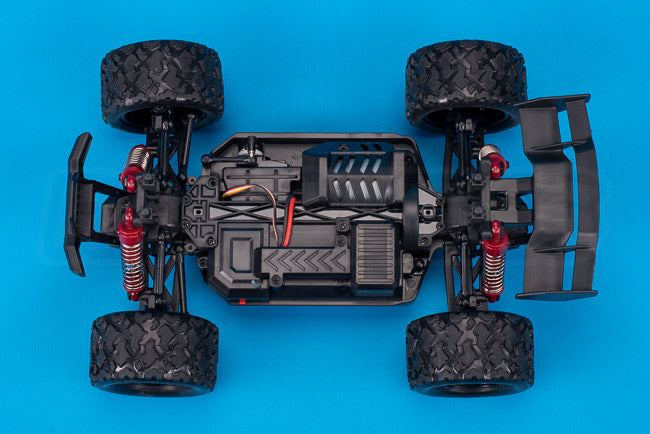 Absima Hurricane Thunder 18th scale rc chassis top