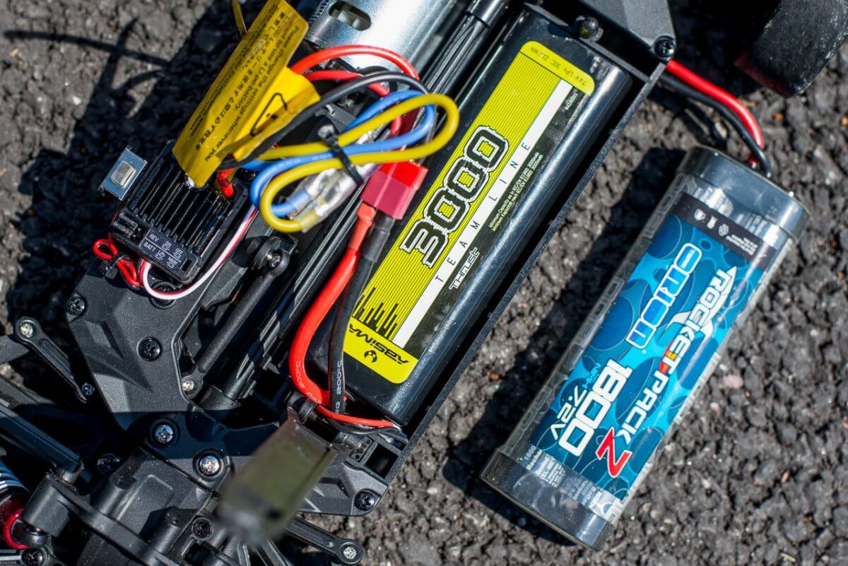 Kyosho Fazer T1 Toyota Supra RC Drift Car chassis Lipo compatible