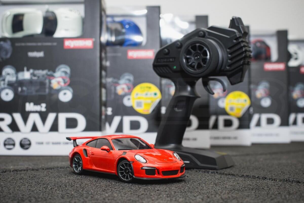 The Kyosho Mini-Z Drift and Race RC Car Range