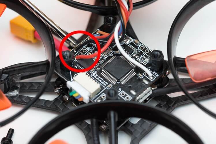 Makerfire Tiny Whoop Binding ground signal and power wiring