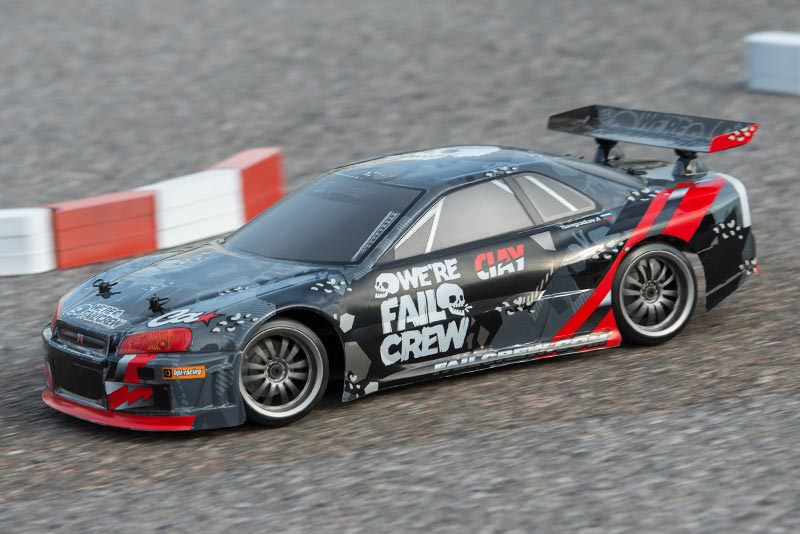 Nissan Skyline R34 RC Street Race Drift Car build 